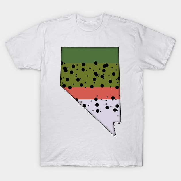 Nevada Trout T-Shirt by somekindofguru